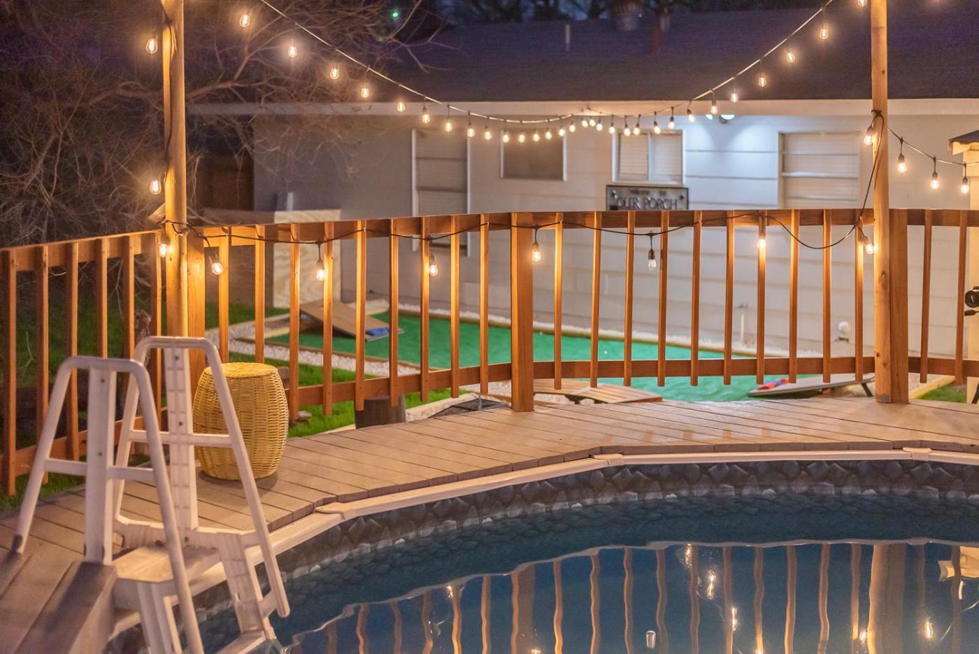 Game Room, Pool & Fire Pit At The Medical Center San Antonio Eksteriør billede